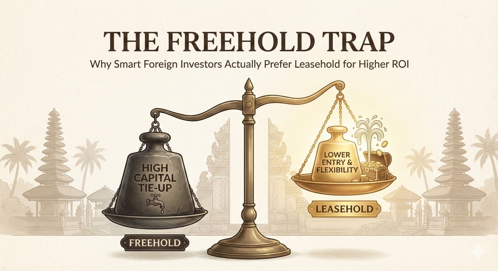 The Freehold Trap: Why Smart Foreign Investors Actually Prefer Leasehold for Higher ROI